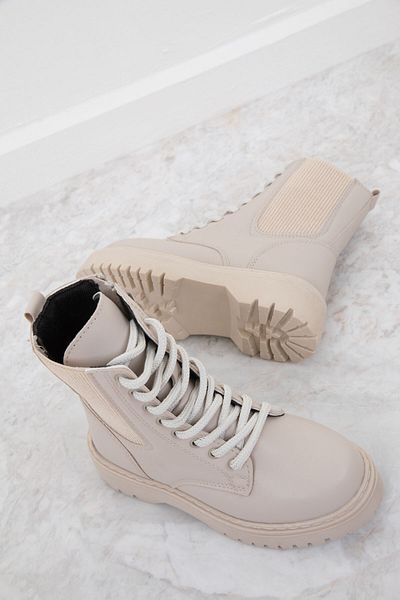SOHO Beige Kids Boots - 19858 Model Bootie