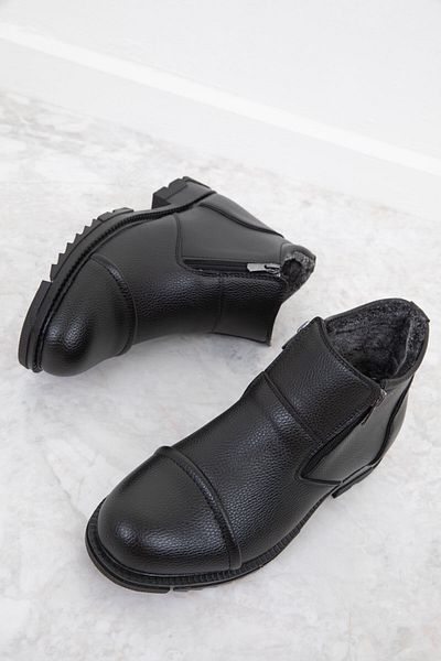 SOHO Schwarze Herrenstiefel und Stiefeletten 19862