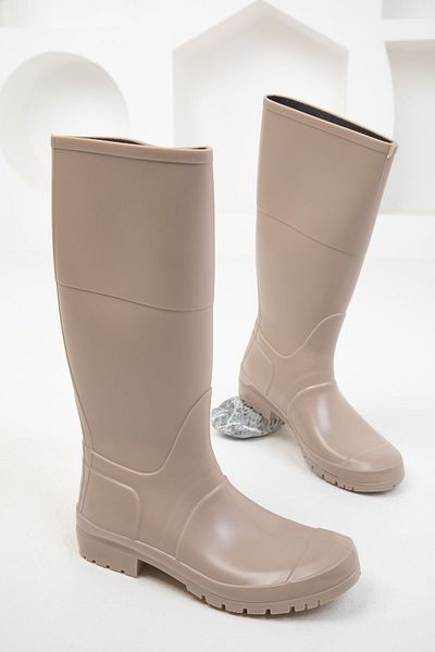 SOHO Nerzfarbene Damenstiefel 19846