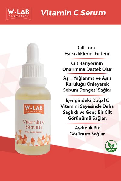 W-Lab Kozmetik Vitamin C Serum 30 ml