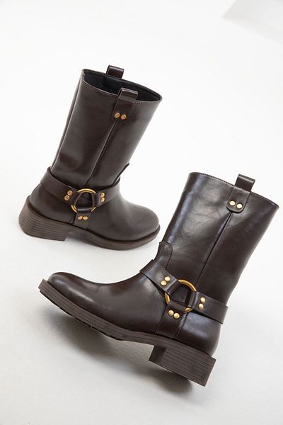 SOHO Brown Women's Boots & Booties 19791
