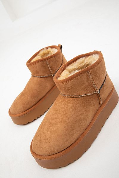 SOHO Braune Wildleder-Damenstiefel – Modell 19884 Bootie