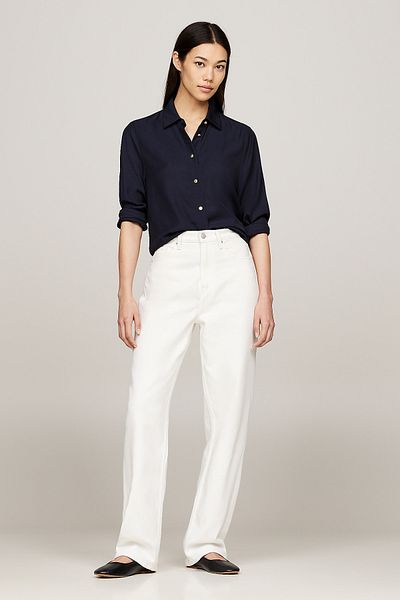 Tommy Hilfiger Arany gombos viszkóz LS ing