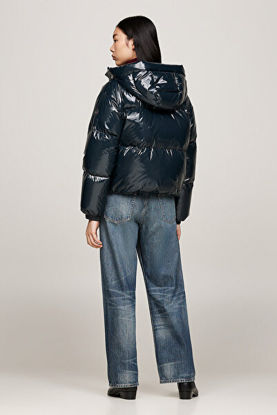 Tommy Hilfiger New York down Gloss Jkt - mikina s kapucí