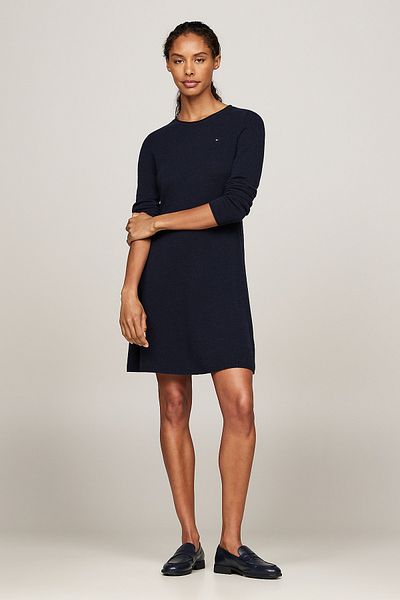 Tommy Hilfiger ROCHIE C-NK SWT FLARED DE LEMN MOALE
