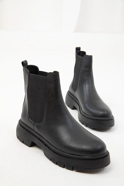 SOHO Women's Black Boots - 19886 Model Bootie