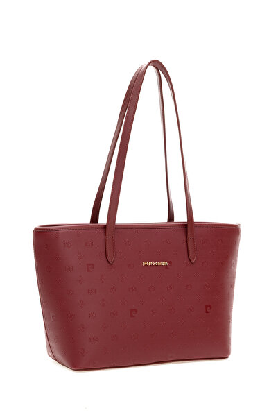 Pierre Cardin Claret Red Print Shoulder Bag 05Po24K1877