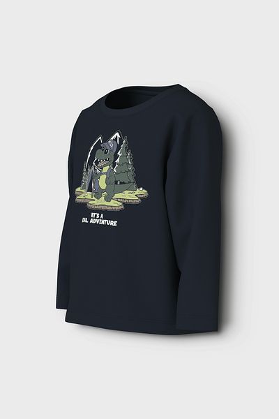 name ıt Nmmvictor 2P Ls Nreg Top - Tričko s krátkým rukávem