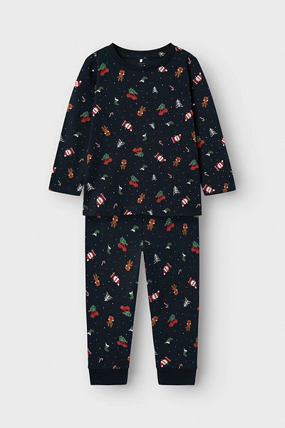 name ıt Unisex Pyjama Top Schwarz