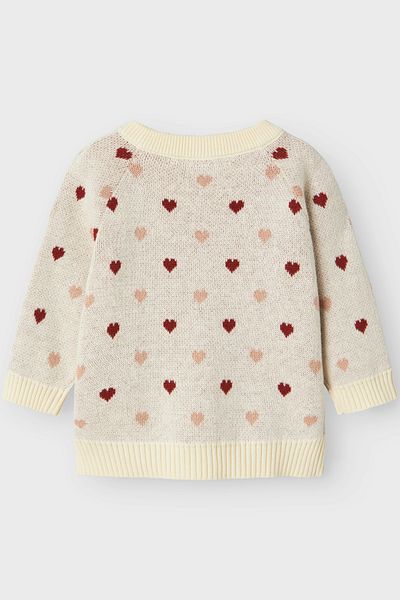 Lil' Atelier Baby Strickjacke Bio-Baumwolle