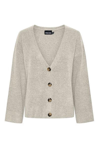 PIECES PCNUNA LS Strickjacke mit V-Ausschnitt – BC-Modell