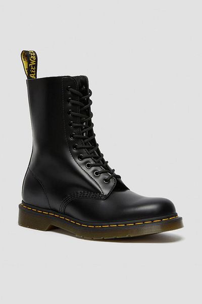 Knee high boots dr martens cheap
