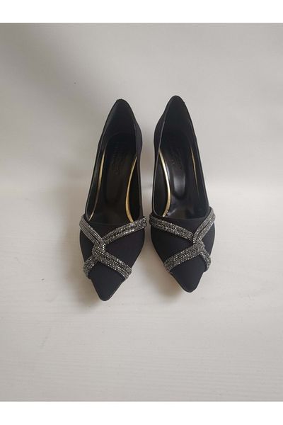 ÇİĞDEM KUNDURA Rochie de seară pentru femei Valoria-Stone cu toc Sitiletto