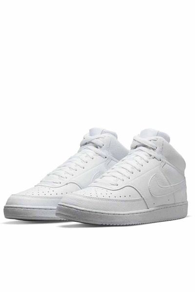 Nike Ανδρικά αθλητικά παπούτσια Court Vision Mid Ανδρικά παπούτσια Dn3577-100-λευκά