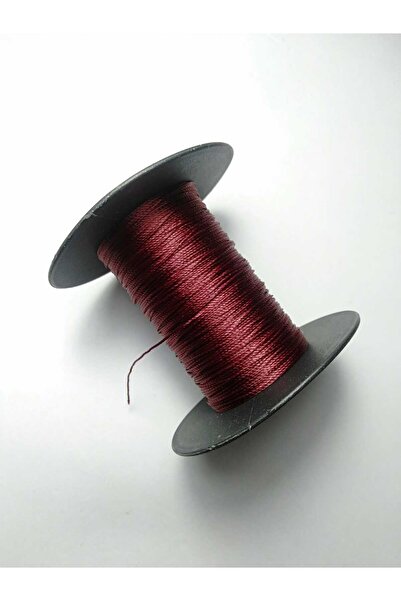 Eskişehir hobi sanat Claret Red Rosary Thread - 0.5 Mm, 20 Meters