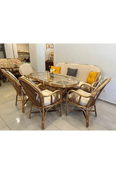 Çetinkaya Bambu Bahçe Mobilyası