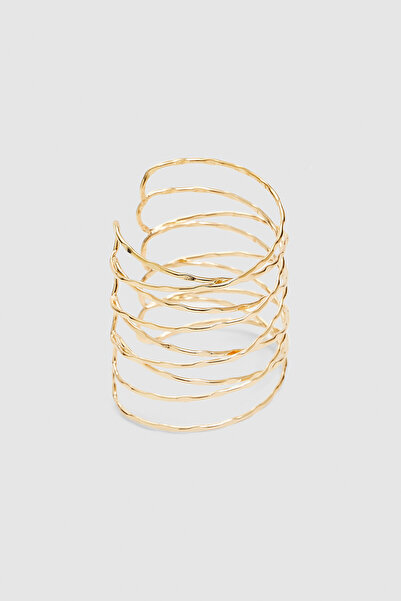 Stradivarius Crossover rigid round arm cuff
