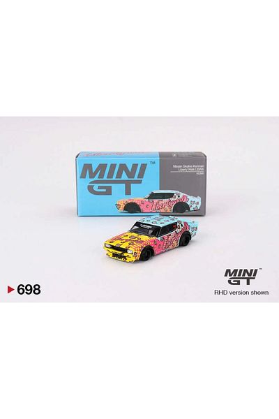 mini gt 1/64 Nissan Skyline Kenmeri Liberty Walk Lbwk Kuma Mgt00698