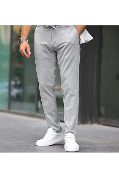 YouSports Ανδρικό παντελόνι Gabardine με ελαστική μέση Lycra Jogger Cut - Slim Fit