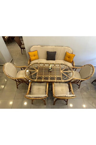 Çetinkaya Bambu Bahçe Mobilyası