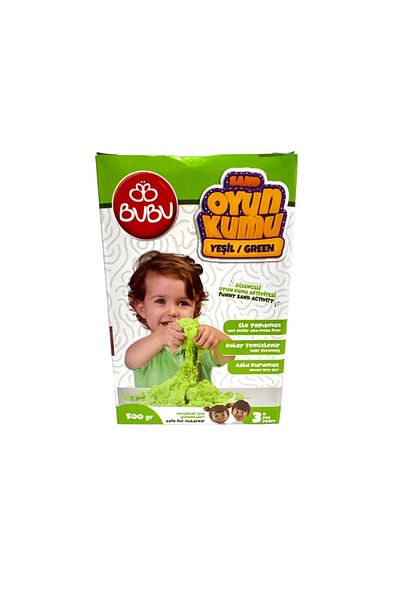 Bubu Green Bu-bu Play Sand - 500 Gr.Ku0003