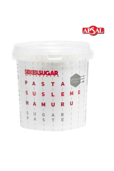 ŞEKER & SUGAR Beyaz Şeker Hamuru 1 Kg Apsal