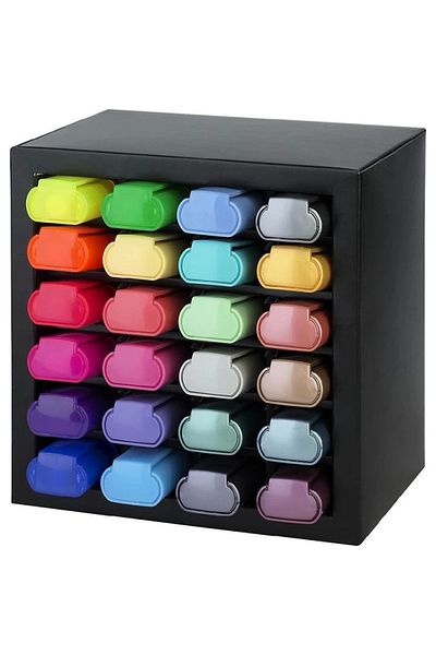 Faber Castell Textliner 46 - Highlighter Table Top Pen Set of 24