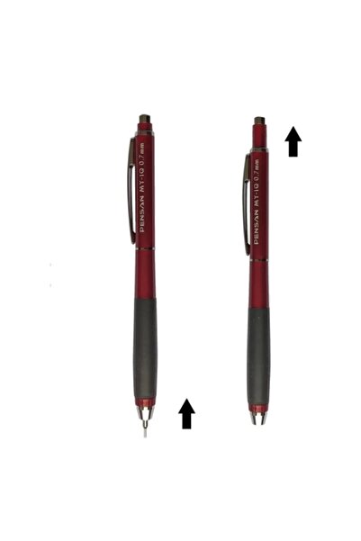 Pensan MY-IQ 0.7MM VERSATİL KALEM KIRMIZI