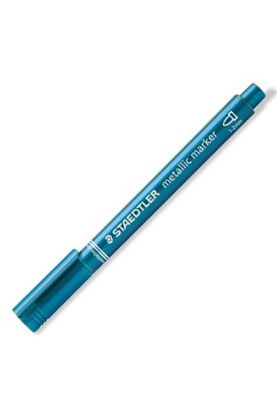 Staedtler 8323-373 Blue Metallic Marker Pen - 1-2mm