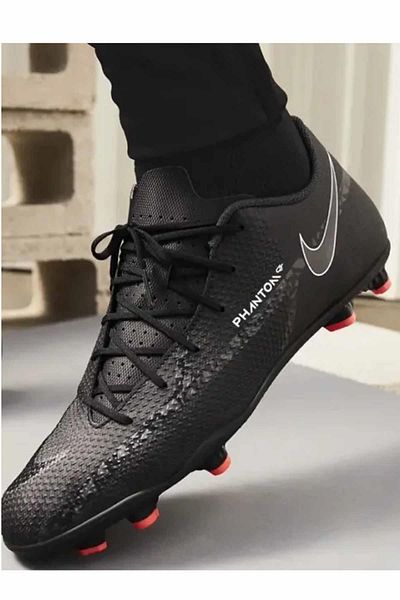Nike Phantom GT2 FG/MG Men's Football Boots - Black, DA5640-001