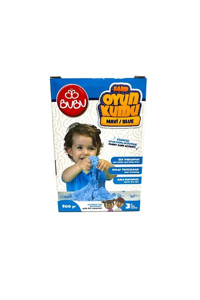 Bubu Bu-Bu Play Sand 500 Gr.Blue - Ku0002