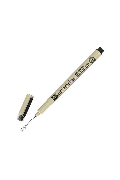 Sakura Pıgma Micron 04 - 0,40mm Black Technical Drawing Pen