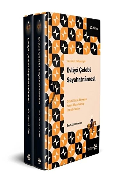 Yeditepe Yayınevi Evliya Çelebi Seyahatnamesi 10. Kitap 2 Cilt (Kutulu) - Gün...