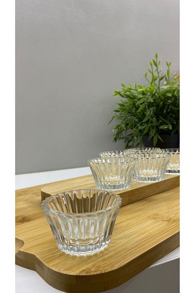MİMOZA PARK 6-Piece Sadaf Turkish Delight Bowl, Mini Sauce Bowl, Jam Bowl