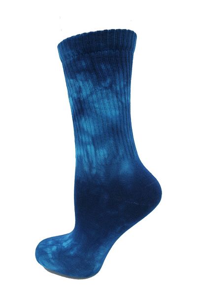 Bellanora Внесени премиум унисекс цветни чорапи Tie Dye, проектирани за ежедневна мода, спортни пенирани памучни дълги колежански чорапи