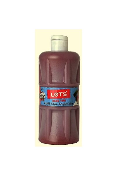 Lets Akrilik Boya 500ml Kahverengi