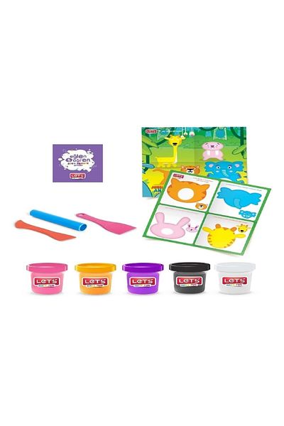 Lets Play Dough for Forest Animals 9 Pieces Set - L9011