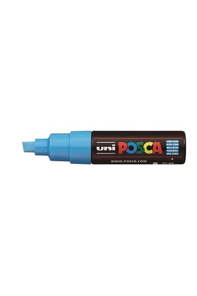 UNİ-BALL Uni Posca Water Based Poster Marker Pc-8K 8.0 mm Light Blue