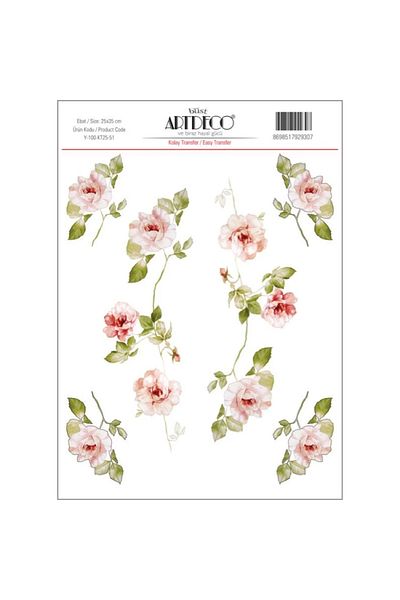 Artdeco Pattern No:51 - Easy Transfer 25x35cm