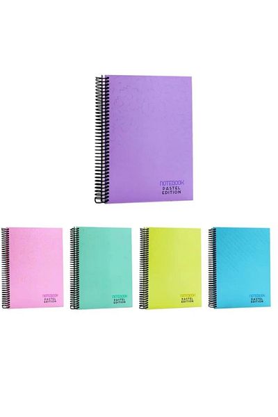 Mikro MICRO EDITION PASTEL - 17X24 Checked School Notebook, 120YP