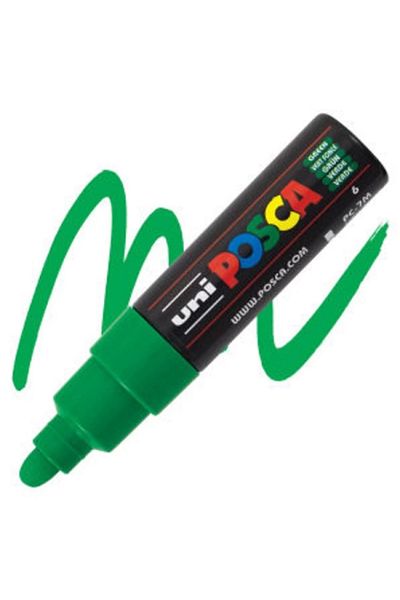 UNİ-BALL Uni Posca Water Based Poster Marker 4.5-5.5 Green Pc-7M