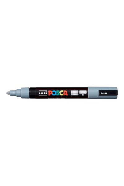 UNİ-BALL Uni Posca Water Based Poster Marker 1.8-2.5 Gray Pc-5M