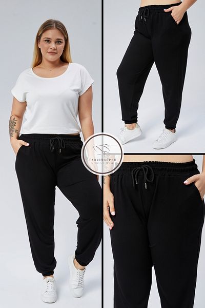 tarzımsüper Pantaloni de sport cu talie elastică, cu talie înaltă, din țesătură moale, elastică