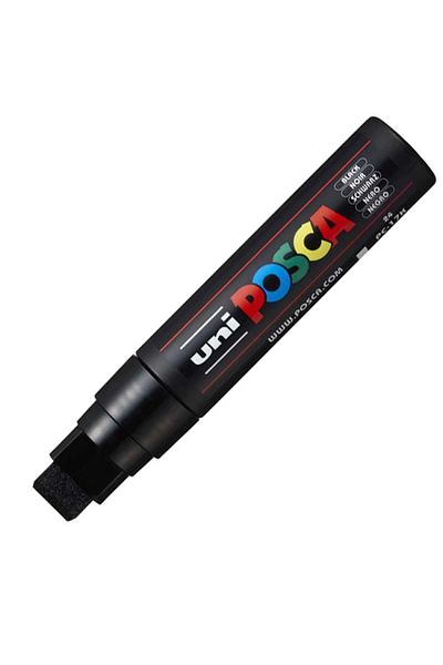 UNİ-BALL Uni Posca Water Based Poster Marker 15.0 Black Pc-17K