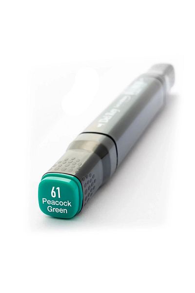 Del Rey Peacock Green Twin Marker - Bg61