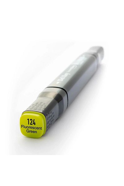 Del Rey F124 Fluorescent Green Twin Marker