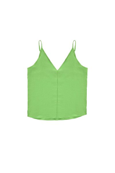 Quzu Strappy V-Neck Blouse