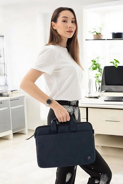 TB Terzi Bey حقيبة كمبيوتر محمول مقاومة للماء مقاس 13 بوصة - 14 بوصة