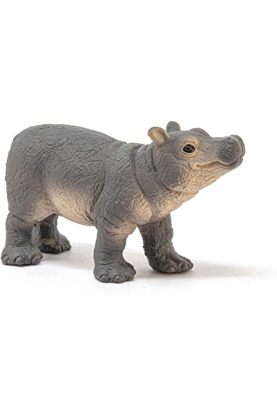 SCHLEICH Wild Life Baby Hippo Figurine - Educational Toy for Ages 3-8