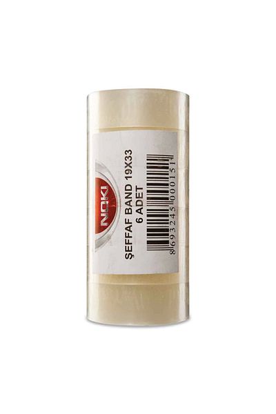 Noki Pack of 6 19x33 Crystal Tapes - 19336